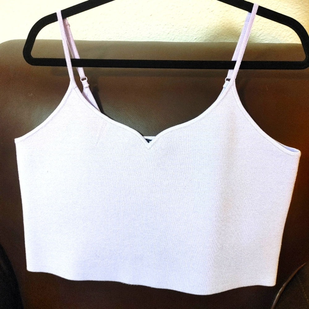 Strap crop top